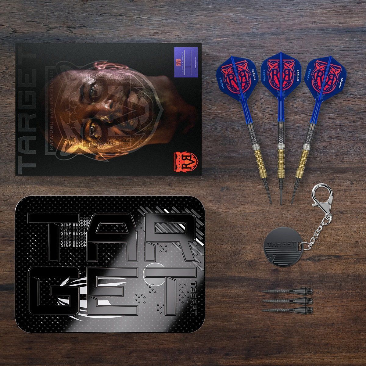 Target Raymond van Barneveld Gen 6 95% Softdarts 18/20 Gram Softdarts