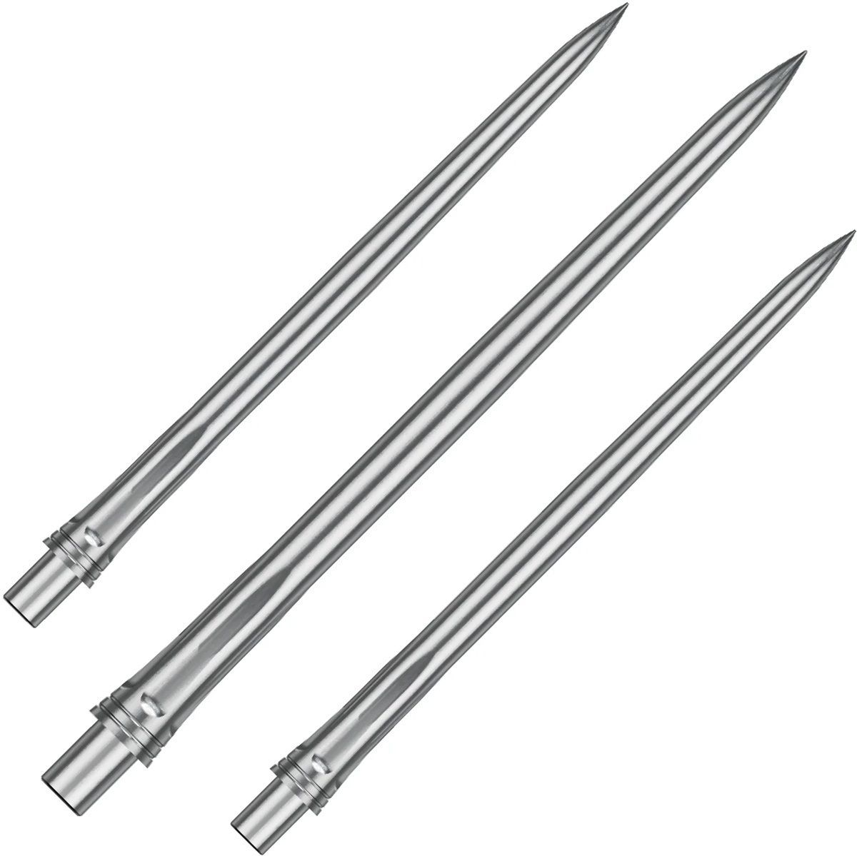 Precise180 EVO Steeldartspitze Silber 28/32/36/40 mm Wechselspitzen