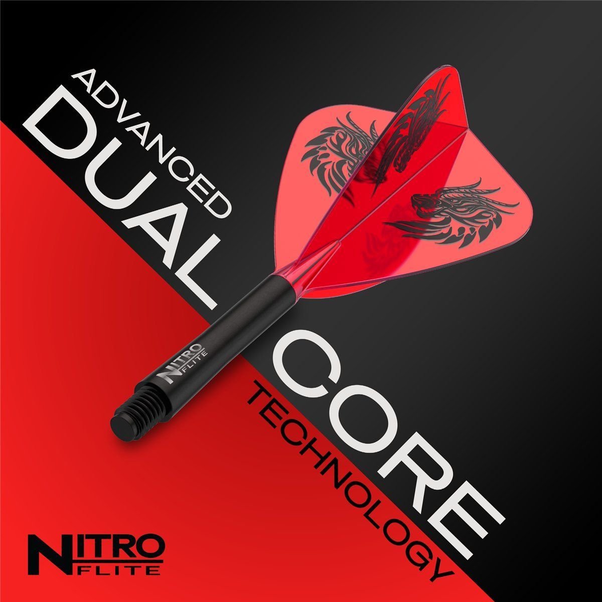 Red Dragon Nitro Flite – Système Flight/Shaft intégré Shafts