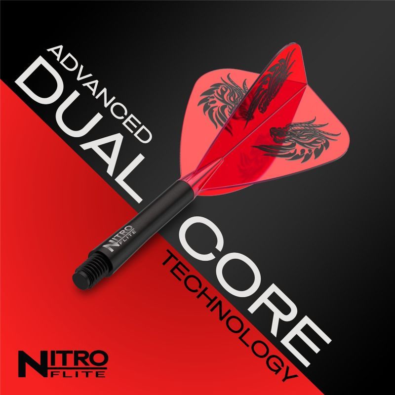 Reddragon Nitro Flite Jonny Clayton Integrated Flight/Shaft Kite Shafts