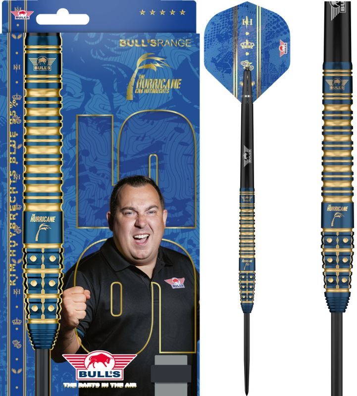 Bull´s Kim Huybrechts Blue 95% Steeldarts 22/24 Gramm Steeldarts