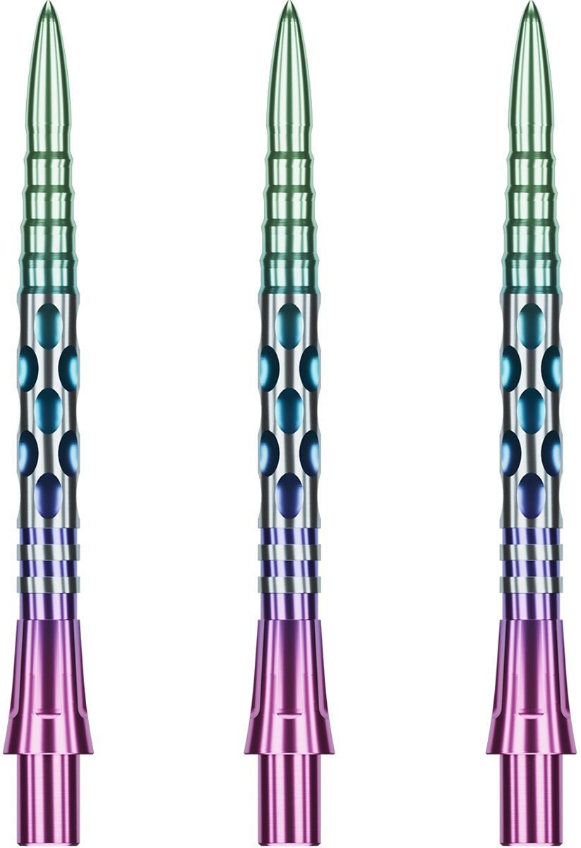 Caliburn EVO Points Dual Grid Dots Rainbow 28/32/36/40/45/50 mm Wechselspitzen