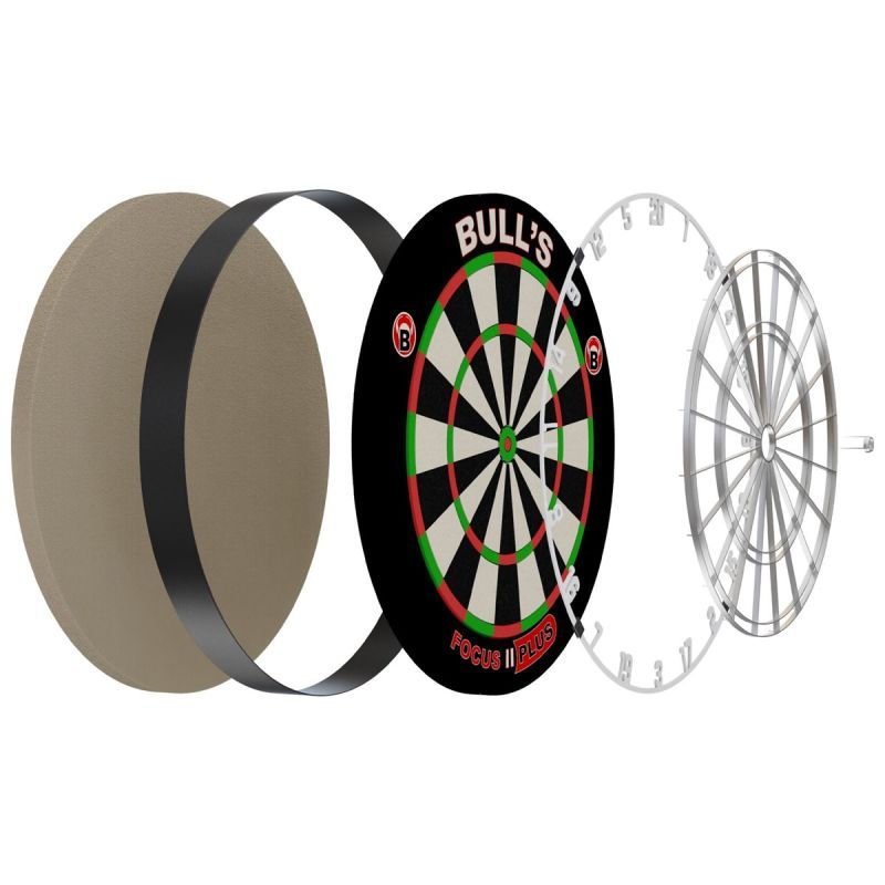 BULL'S Focus II Plus Bristle Board Bristle Board