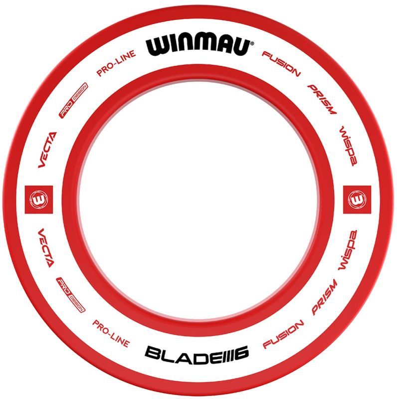 Winmau Pro-Line 2.0 Rouge Surround pour cible / Anneau de protection Auffangring