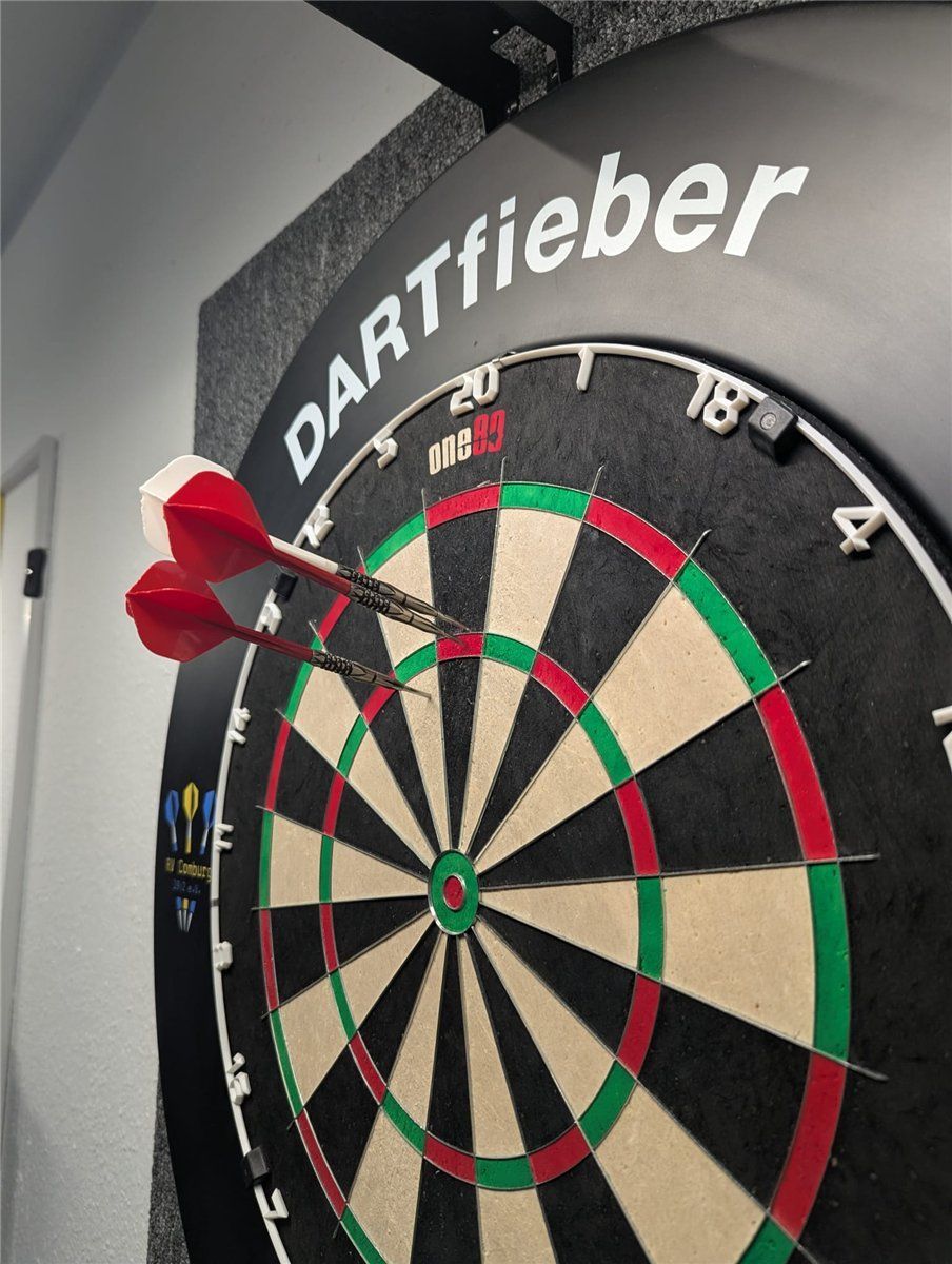 ONE80 Gladiator 4 Surge Dartboard Bristle Board