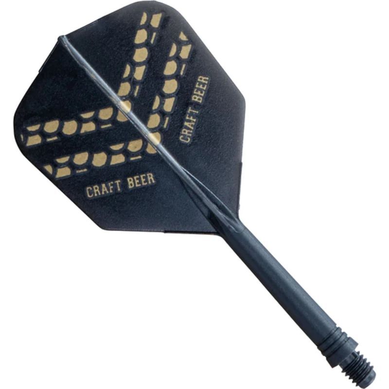 Cuesoul aletta per freccette/Asta AK5 Craft Bear Nero M Standard No2 Flights