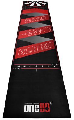 ONE80 Poly Dart Matte Teppich 305 x 71 cm Dart Schutzmatte