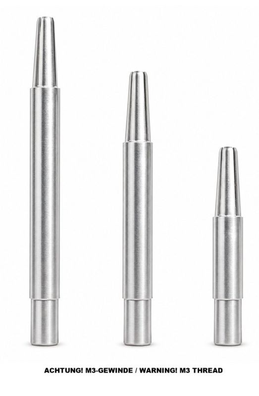 M3 Aluminium Dart Shafts – 3er-Set Shafts