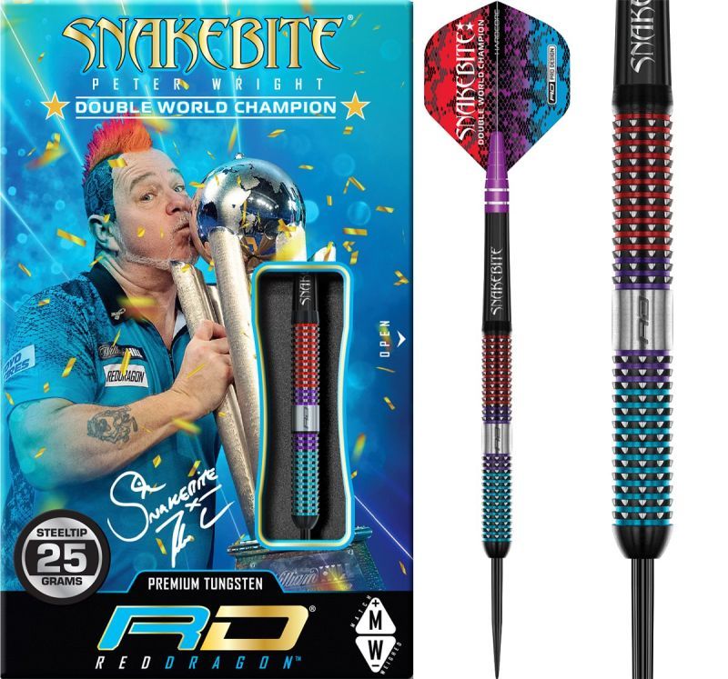 Reddragon Peter Wright Spirit 90% Steeldarts 21/23/25 Gramm Steeldarts