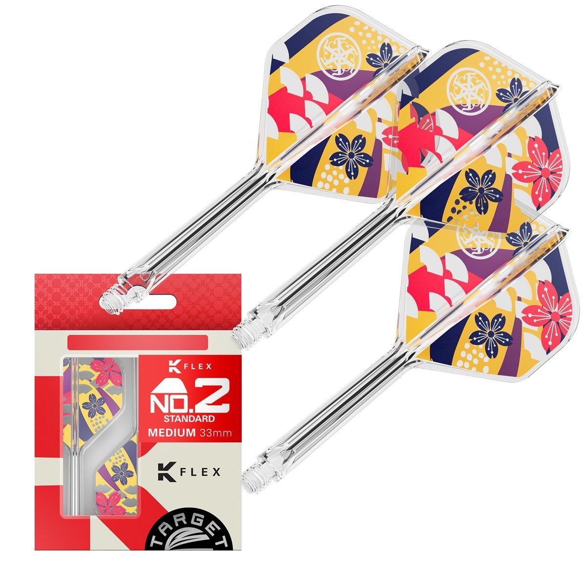 Target Japan Zenith K-Flex Shaft/Flight System Standard No2 Shafts