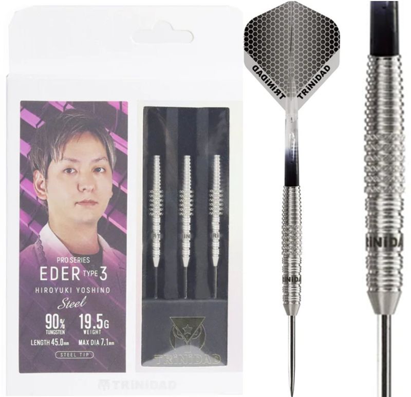 Trinidad Pro Darts Eder 3 90% Steeldarts 19,5 Gram Steeldarts | D8471