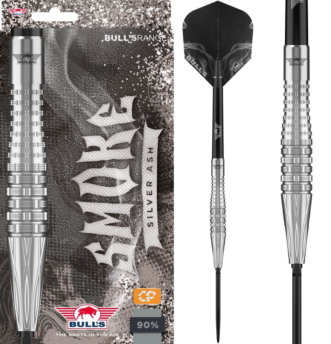 Bull´s Smoke Silver Ash CP 90% Steeldarts 21/23 Gramm Steeldarts