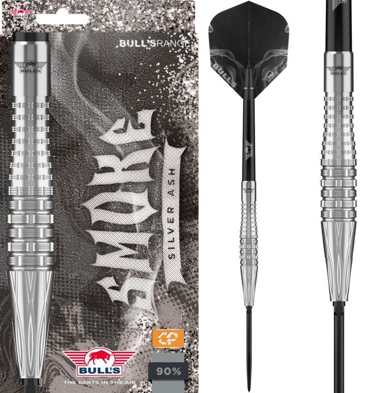 Bull´s Smoke Silver Ash CP 90% Steeldarts 21/23 Gramm Steeldarts