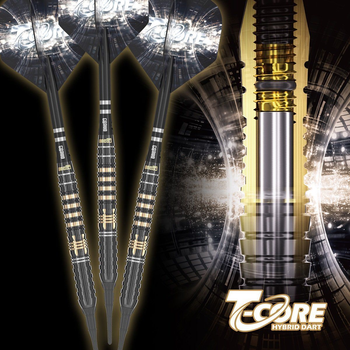ONE80 T-Core TC2 Softdarts 20 Gramm Softdarts