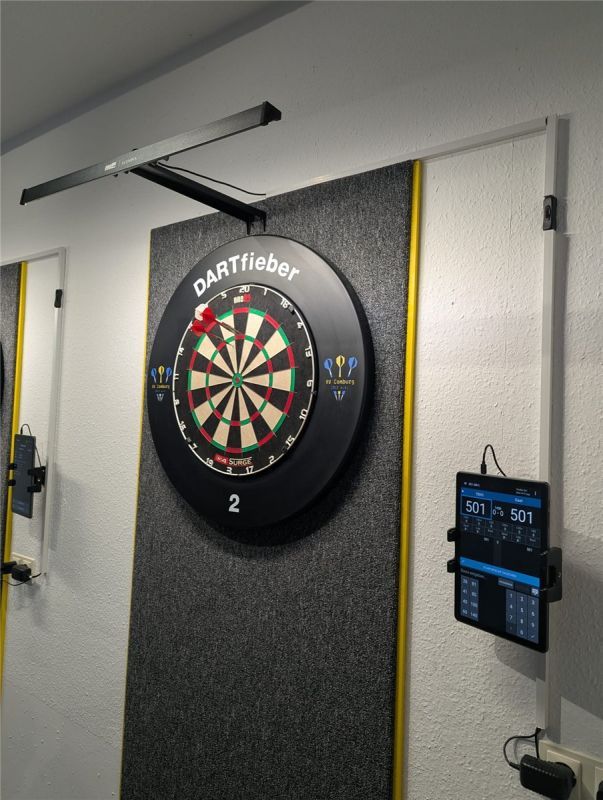 ONE80 Gladiator 4 Surge Dartboard Bristle Board