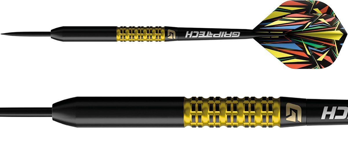 GOAT Athlete Yellow 90% Steeldarts 22/24/26 Gram Steeldarts