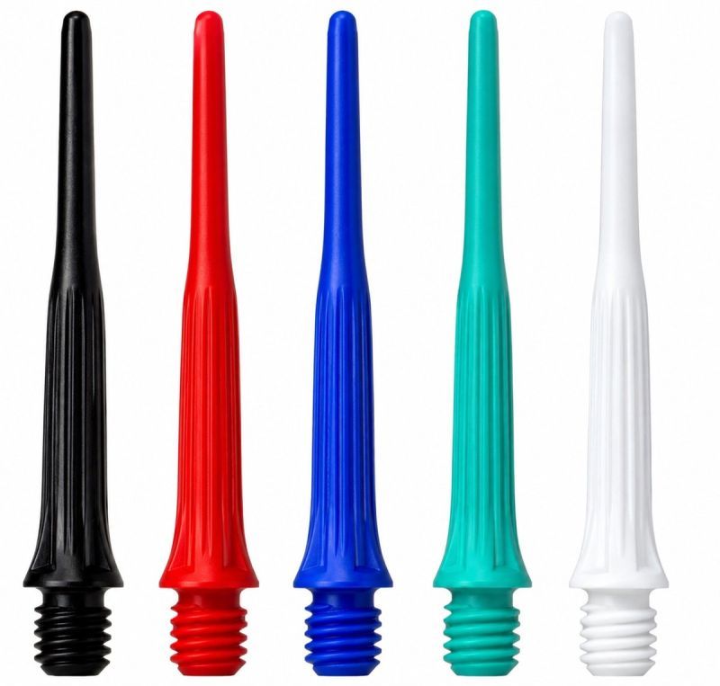 CosmoDarts Fit Point PLUS 2.0 Pointes Soft Dart 60 pièces 2BA 19/25/31 mm Tips Kunststoffspitzen