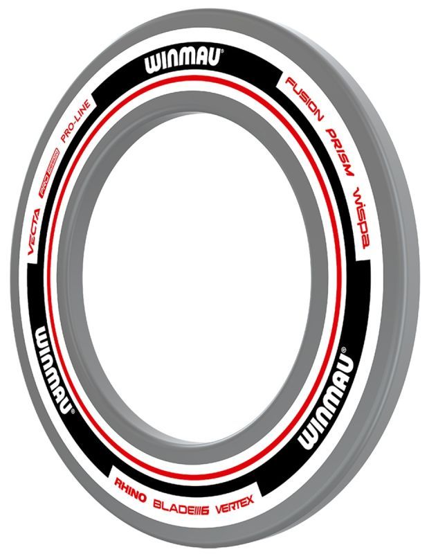 Winmau Advance Blanc/Rouge Surround pour cible / Anneau de protection Auffangring