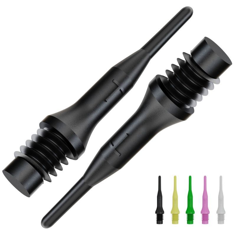 BULL'S Tefo-X Soft Tips 2BA – extra starke Dartspitzen 22,4 mm Soft Dart Spitzen