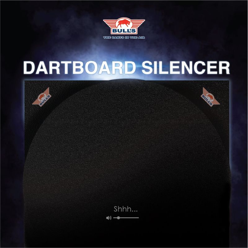 Bull´s sound reduction system Steel Dartscheibe Schallschutz