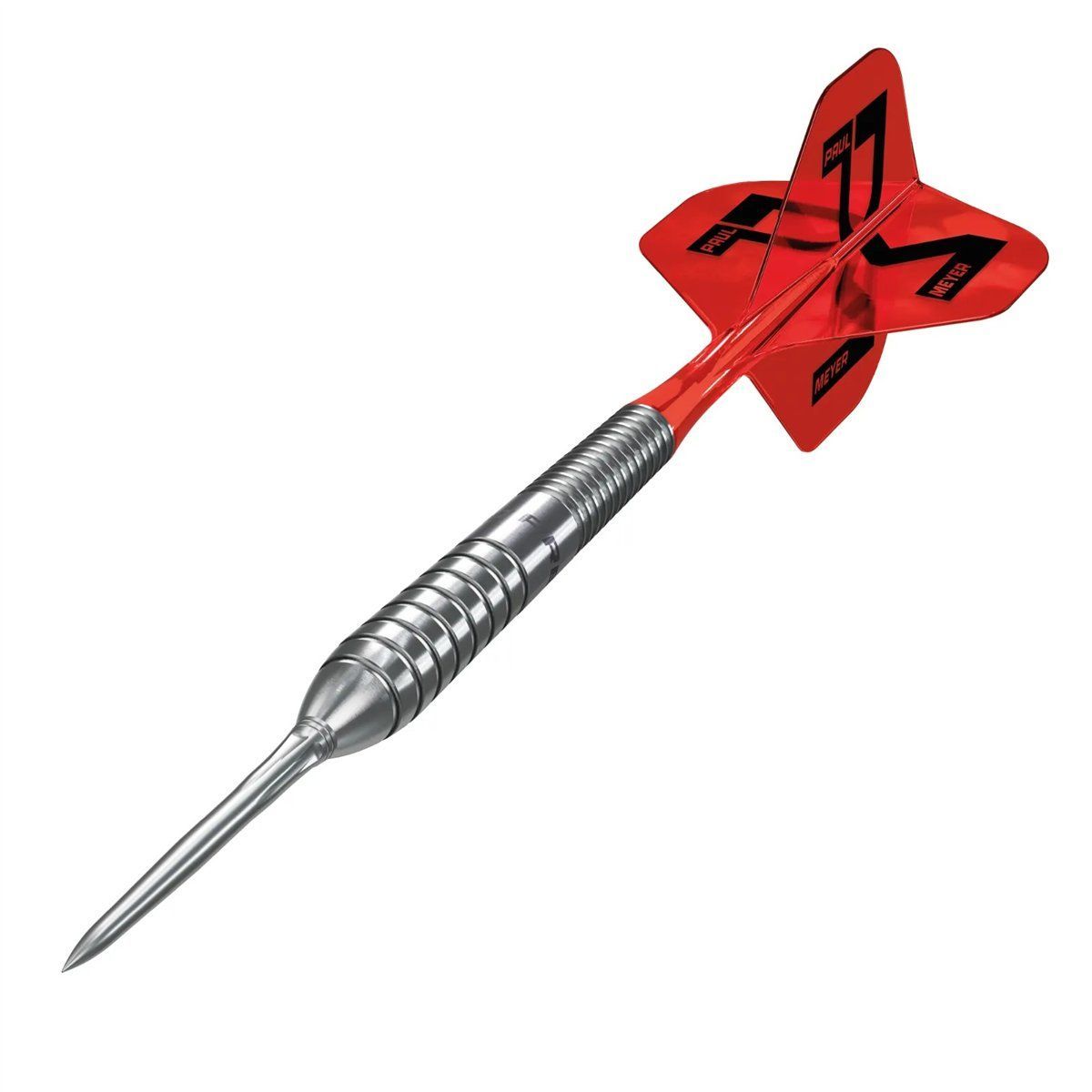 Precise180 Paul Meyer 90% Tungsten Steeldarts mit EVO & SUP System 22/24/26 Gramm Steeldarts
