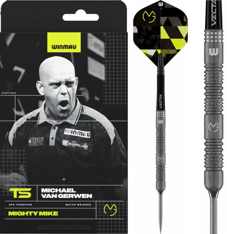 Winmau Michael van Gerwen TS Switch Point 90% Steeldarts 21/23/25 Gramm Steeldarts