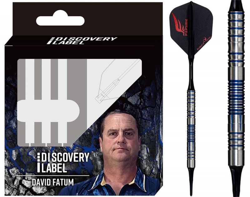 Cosmo Darts Discovery Label David Fatum Le mie freccette elettroniche Soft Tip 18 Grammi Softdarts