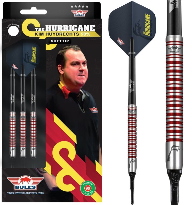Bull's Kim Huybrechts 90% PCT 18/20 Gramm Softdarts Softdarts