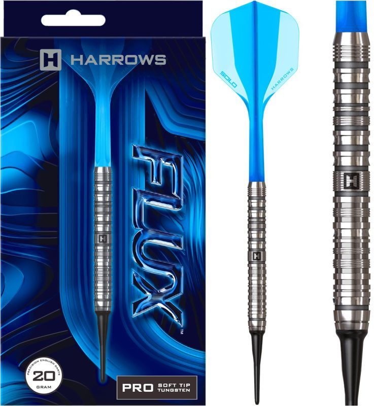 Harrows Flux Tungsten Pro Softdarts 20 Gram Softdarts