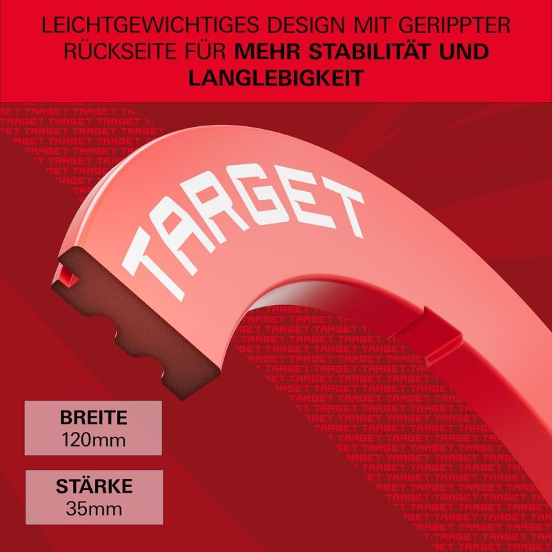 Target Notched Surround Catchring Black/Red/Grey Auffangring
