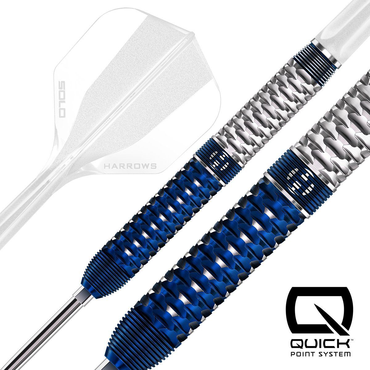 Harrows Geo Parallel 90% Quick Points Steeldarts 23/24/25 Gramm Steeldarts
