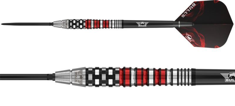 Bull´s Smoke Red Flare CP 90% Steeldarts 19/23/24 Gramm Steeldarts