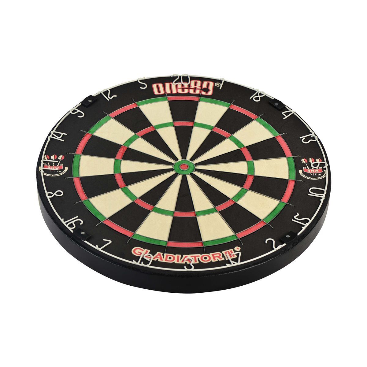 Mega Starter-Set Dartboard Gladiator 3 Surround & equipment Bristle Board