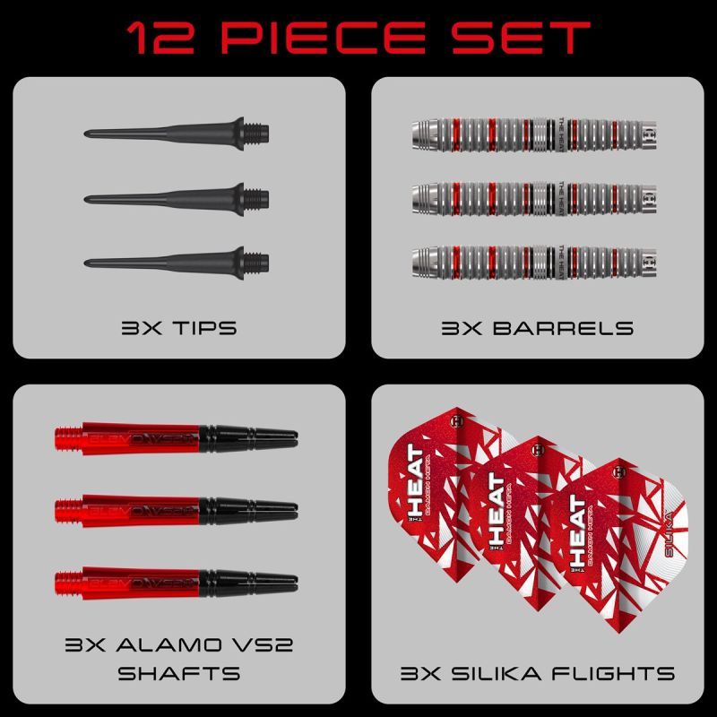 Harrows Damon Heta G4 90% Softdarts 18/20 Gramm Softdarts