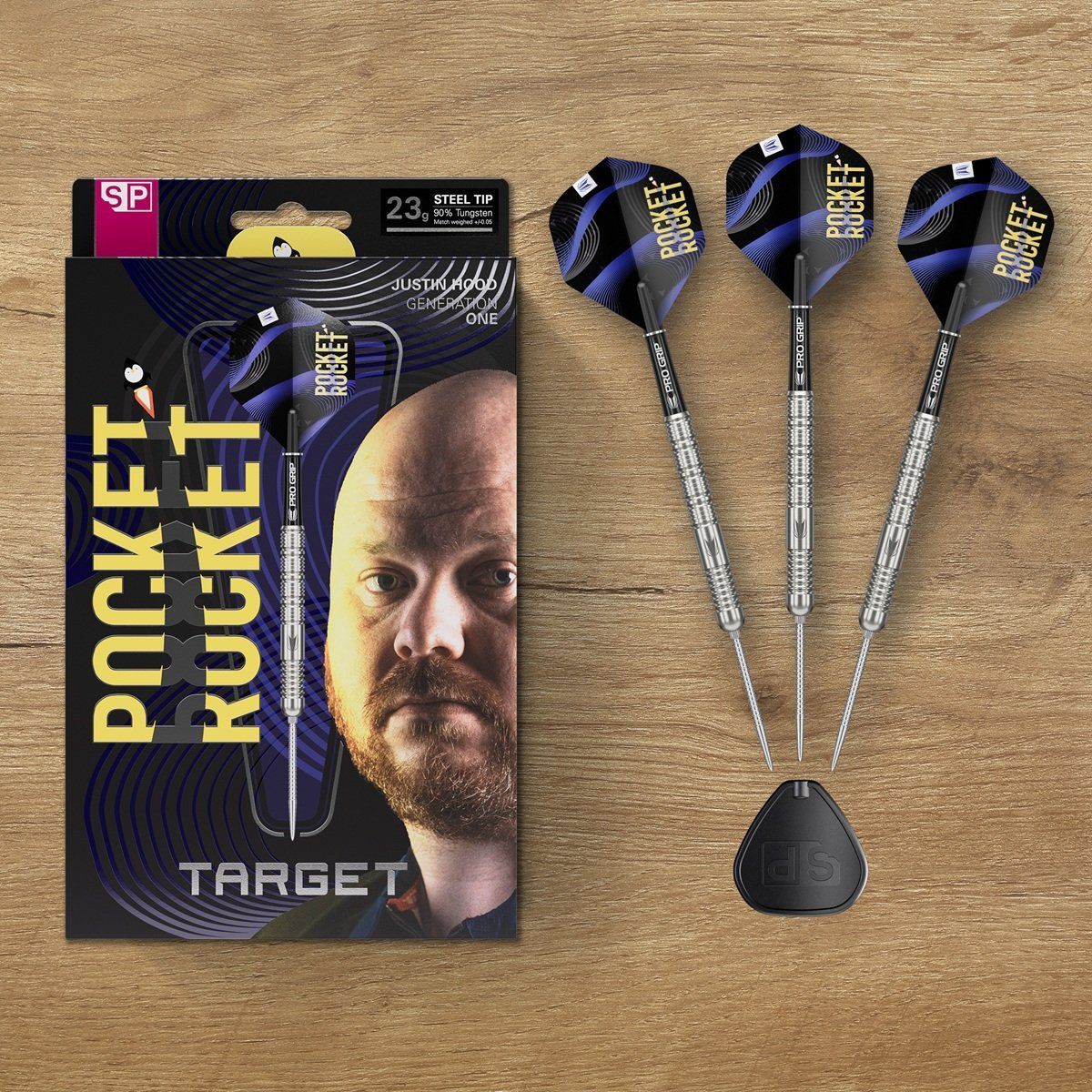 Target Justin Hood SP 90% Steeldarts 23 Gram Steeldarts