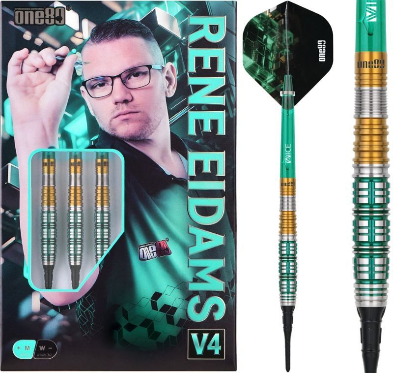 ONE80 René Eidams V4 Softdarts 18 Gramm Softdarts
