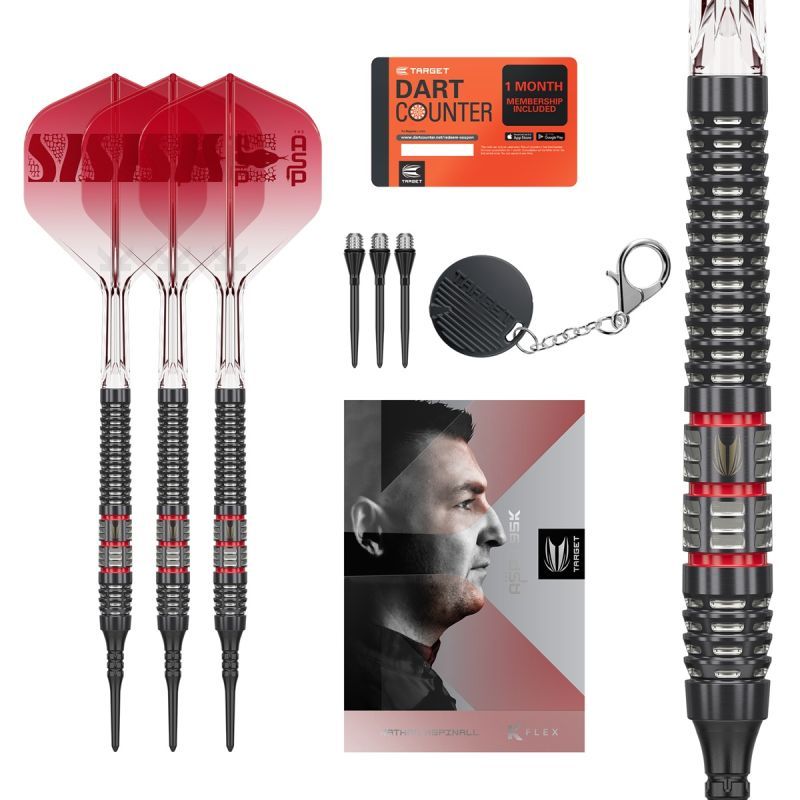 Target Nathan Aspinall 95K 95% Softdarts 18 Gram Softdarts