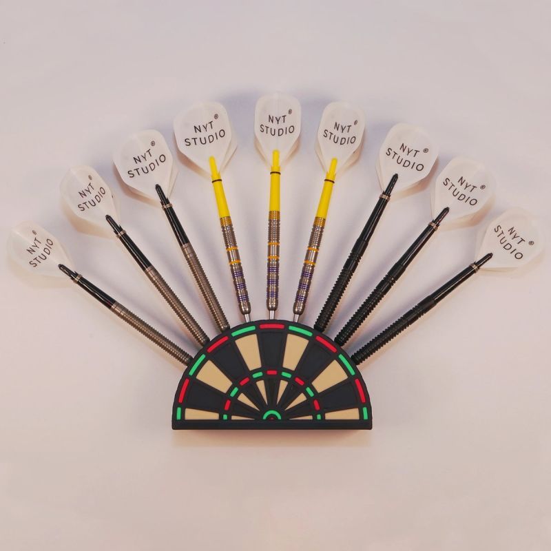 NYT Studio Darthalter Dartmount 9 für 3 Steeldart Sets Aufbewahrung