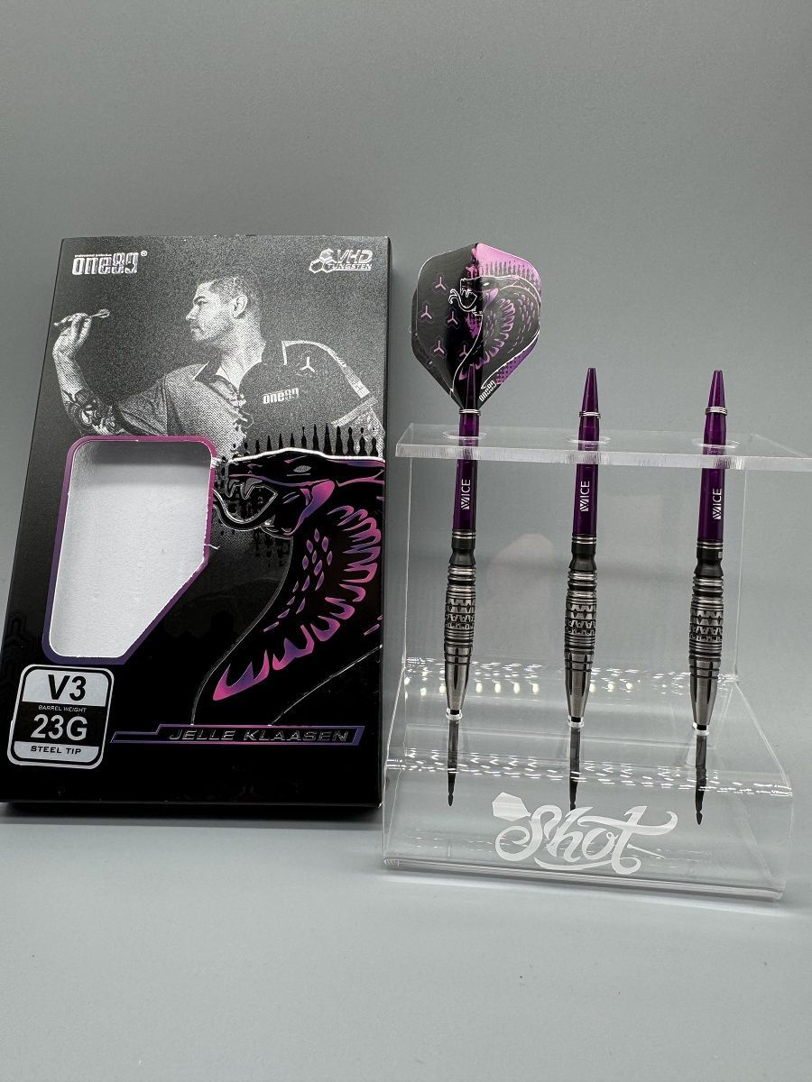 ONE80 Jelle Klaasen V3 90% Steeldarts 23 Gram Steeldarts