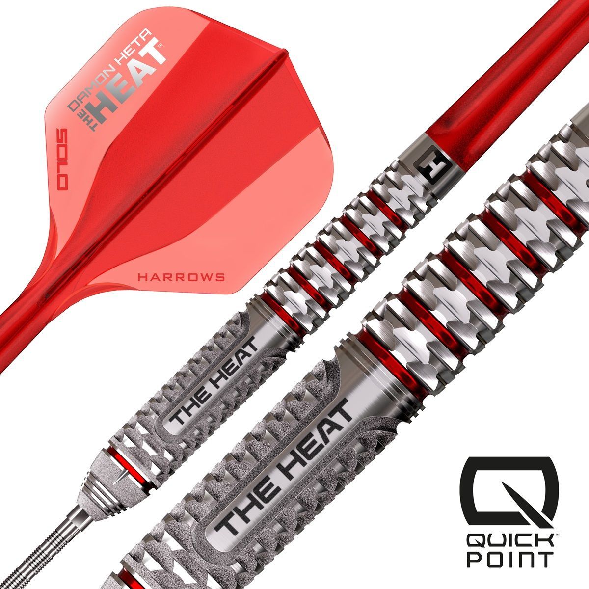 Harrows Damon Heta GEO Quick Point 90% Steeldarts 22/23/24/25 Gram Steeldarts