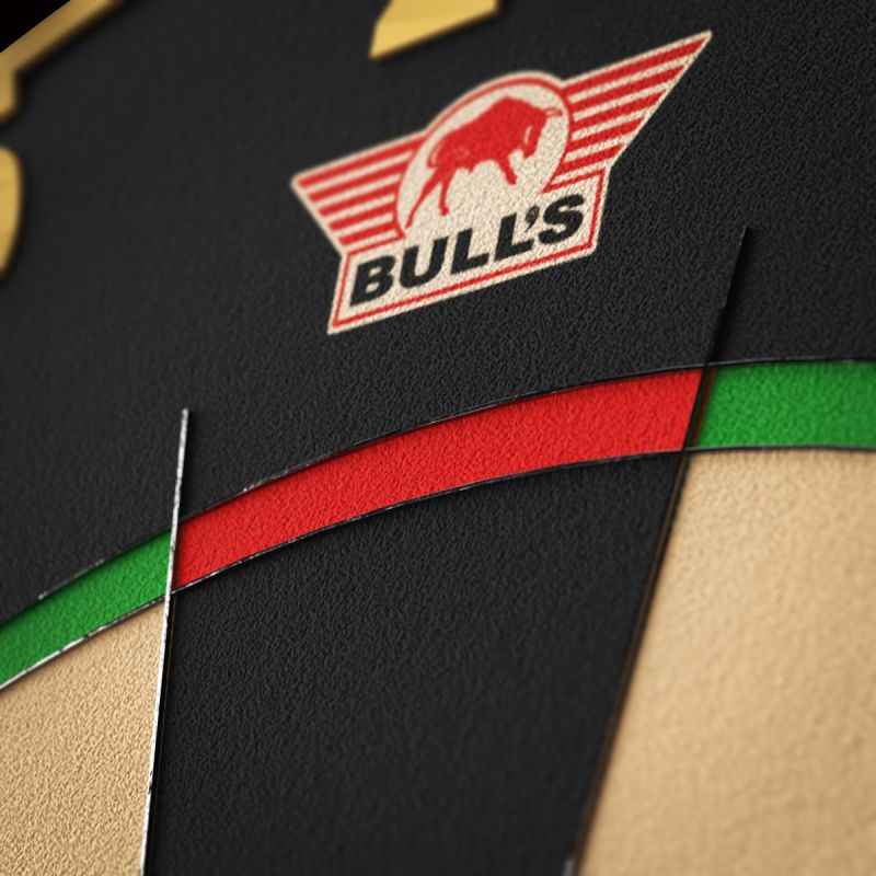 Bull's NL Gold Advantage 8 Trainer Board Dartboard Bristle Board