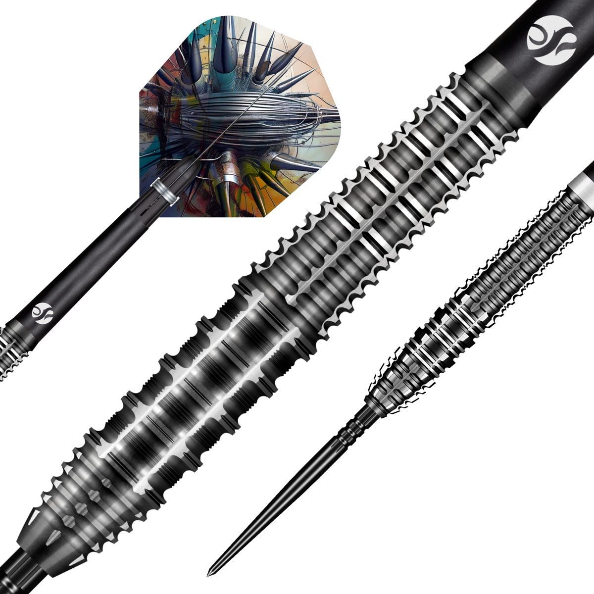 Shot! Gnarly Rippah TP 90% Steeldart 22/23/24/26 Gramm Steeldarts