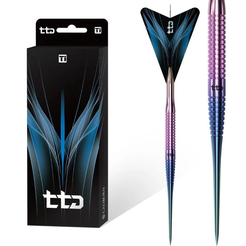 Caliburn TTD Dart T3 Rainbow Steeldarts 7 Gramm Steeldarts