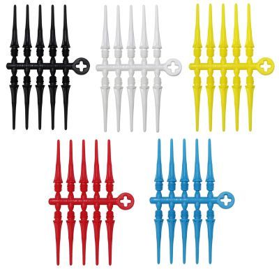 CosmoDarts - Trial Pack Fit Point Plus 5 Piece 2BA Thread Tips Kunststoffspitzen