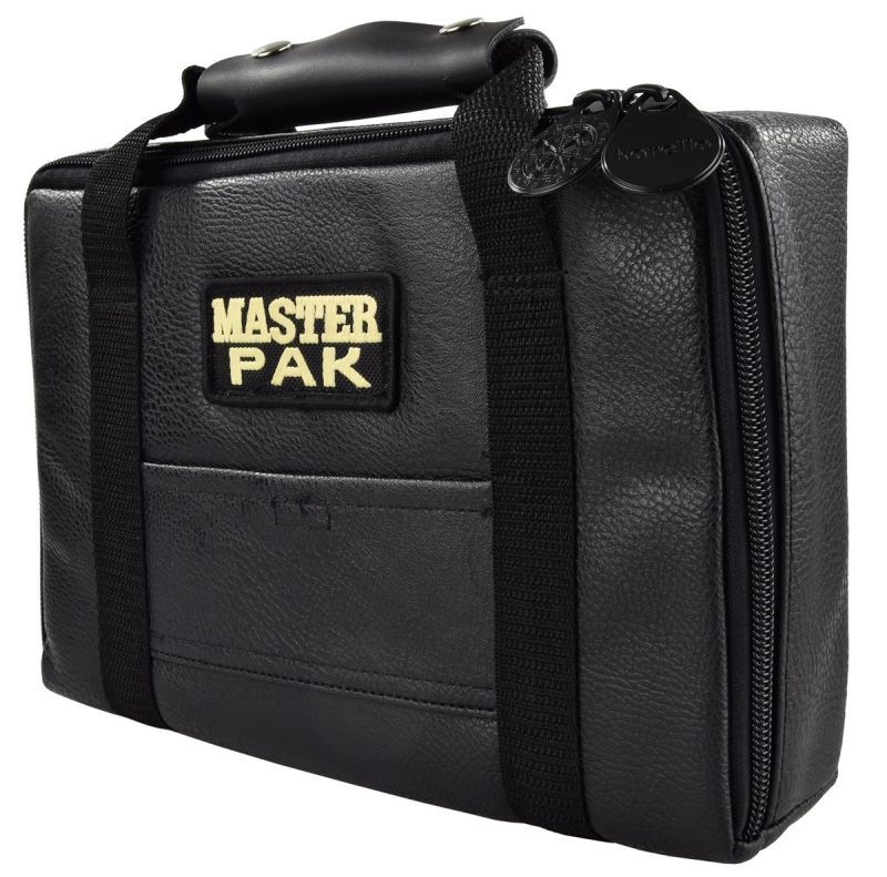 Darttasche MASTER PAK Kunstleder Edition mit Ordnung zum Erfolg Dart Tasche