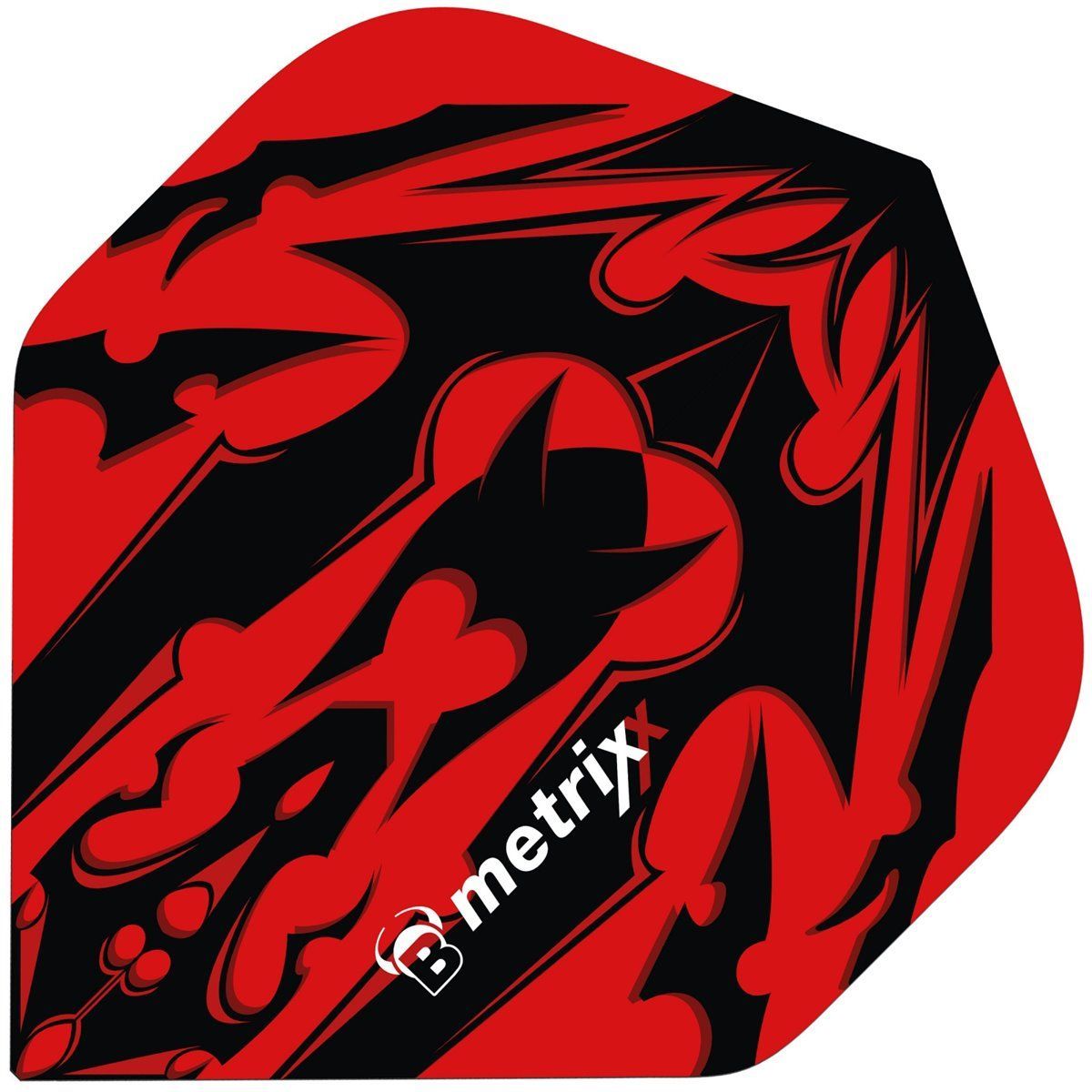BULL'S Metrixx Flights A-Standard Magma 150 Micron Flights