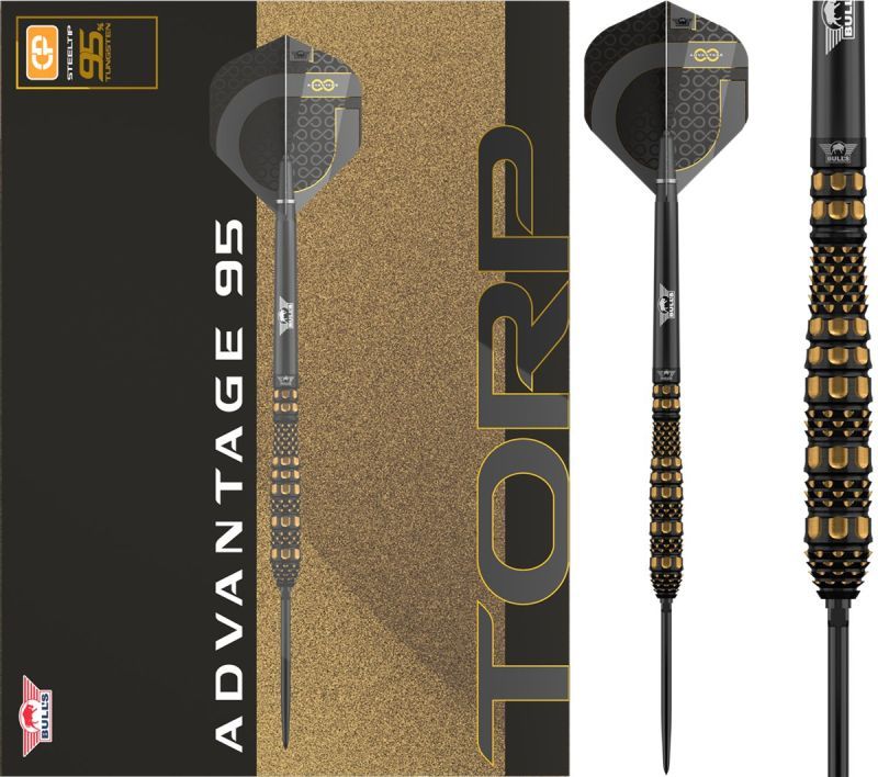 Bull´s Advantage Torp CP 95% Steeldarts 22/23/24 Gramm Steeldarts