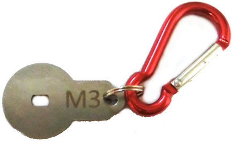 Schlüssel für M3 Softspitzen aus Edelstahl Shaft Entferner