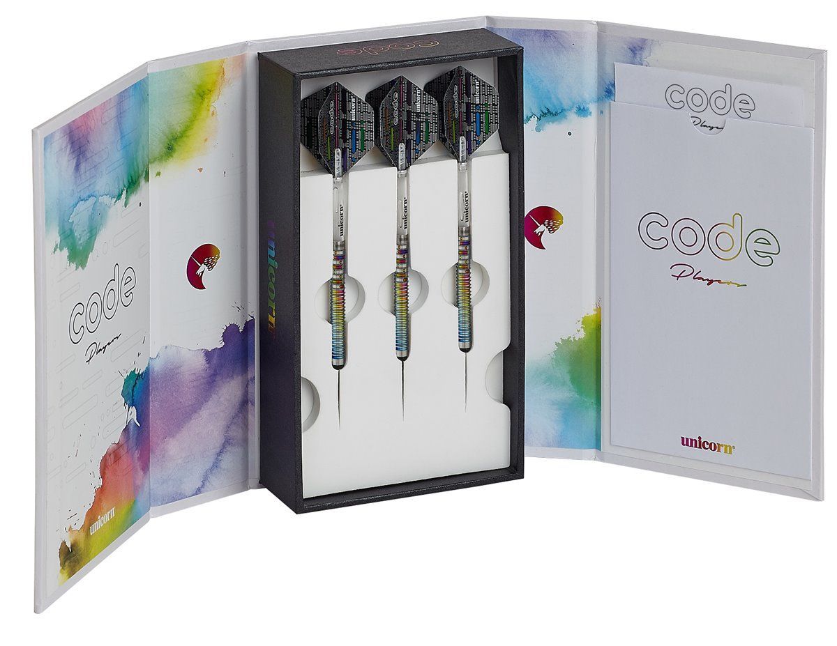 Unicorn Michael Smith Code 70% Tungsteno Le mie freccette Soft Tip 18 Grammi Softdarts