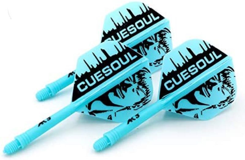 Cuesoul aletta per freccette/Asta AK5 Blue Boy Standard No2 Flights